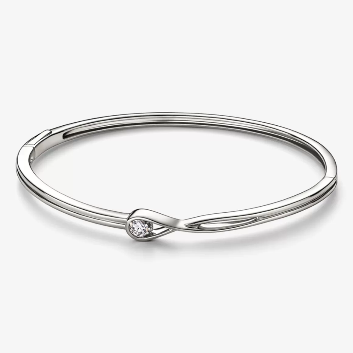 Pandora Braceletes Com Diamante-Pulseira de Diamante 0,25 quilates em Ouro Branco